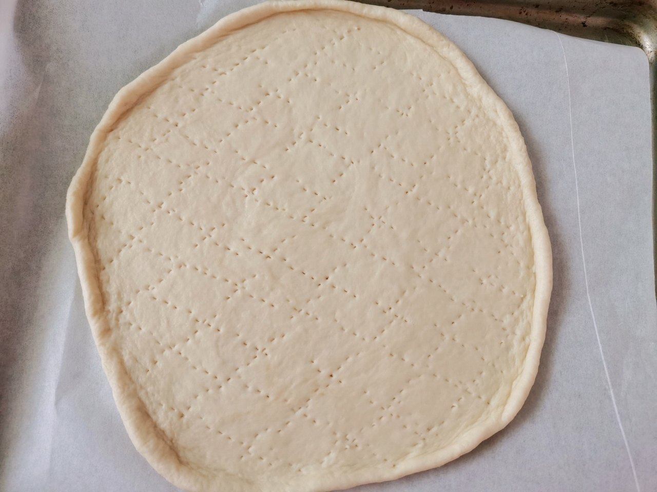 8寸披萨饼皮做法（🉑️厚🉑️薄，🉑️脆🉑️软）4张