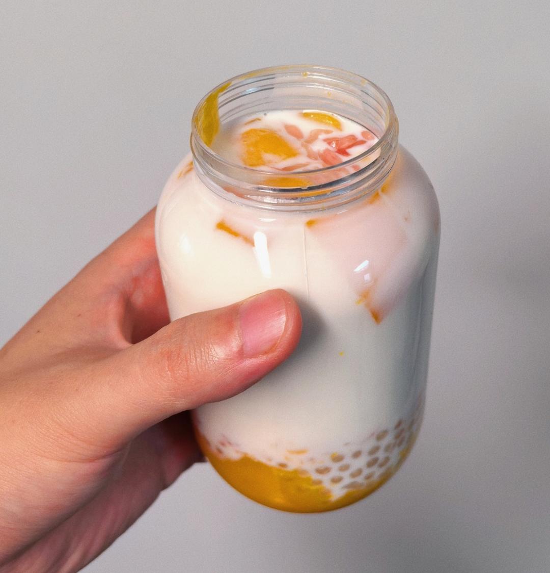 港式甜品——杨枝甘露(芒果西米露)附芒果花切法