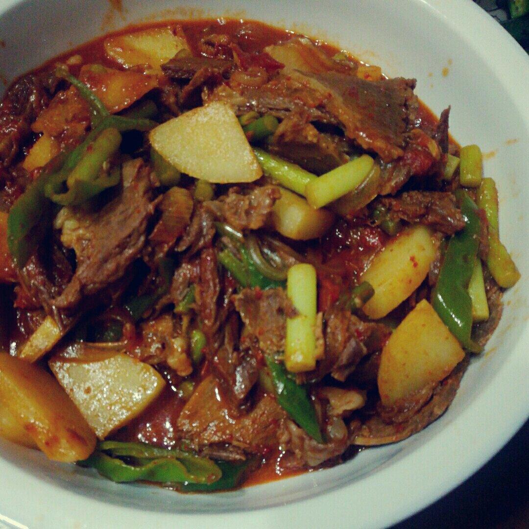 西北炒烩肉