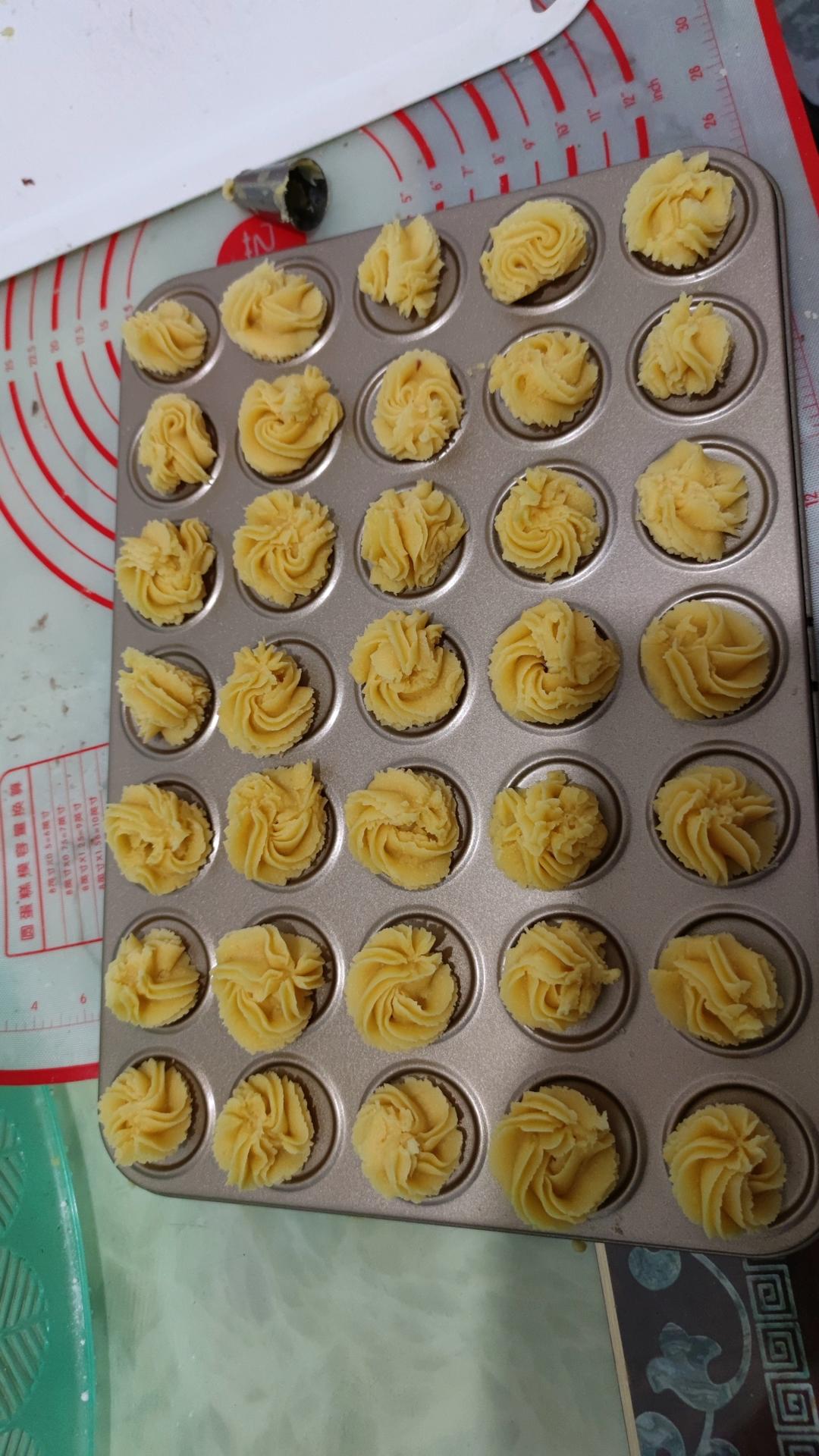 零失败花纹超级立体的黄油曲奇