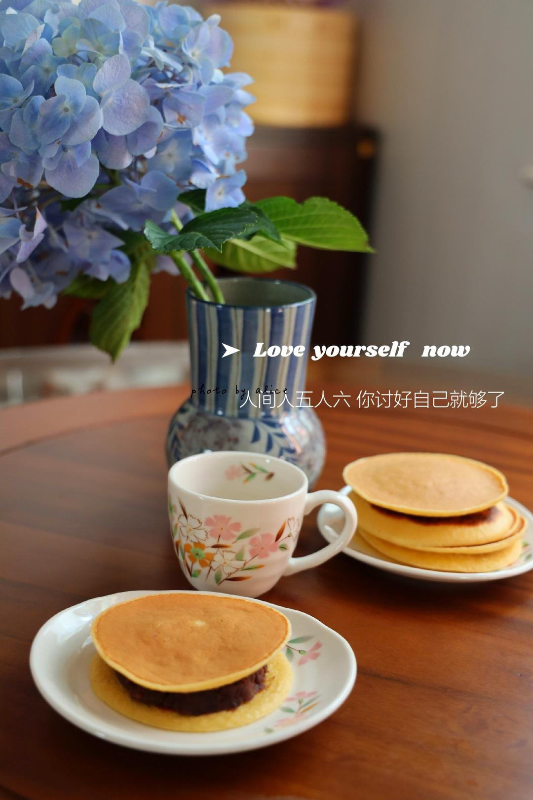 【早餐系列】- 自制红豆沙铜锣烧