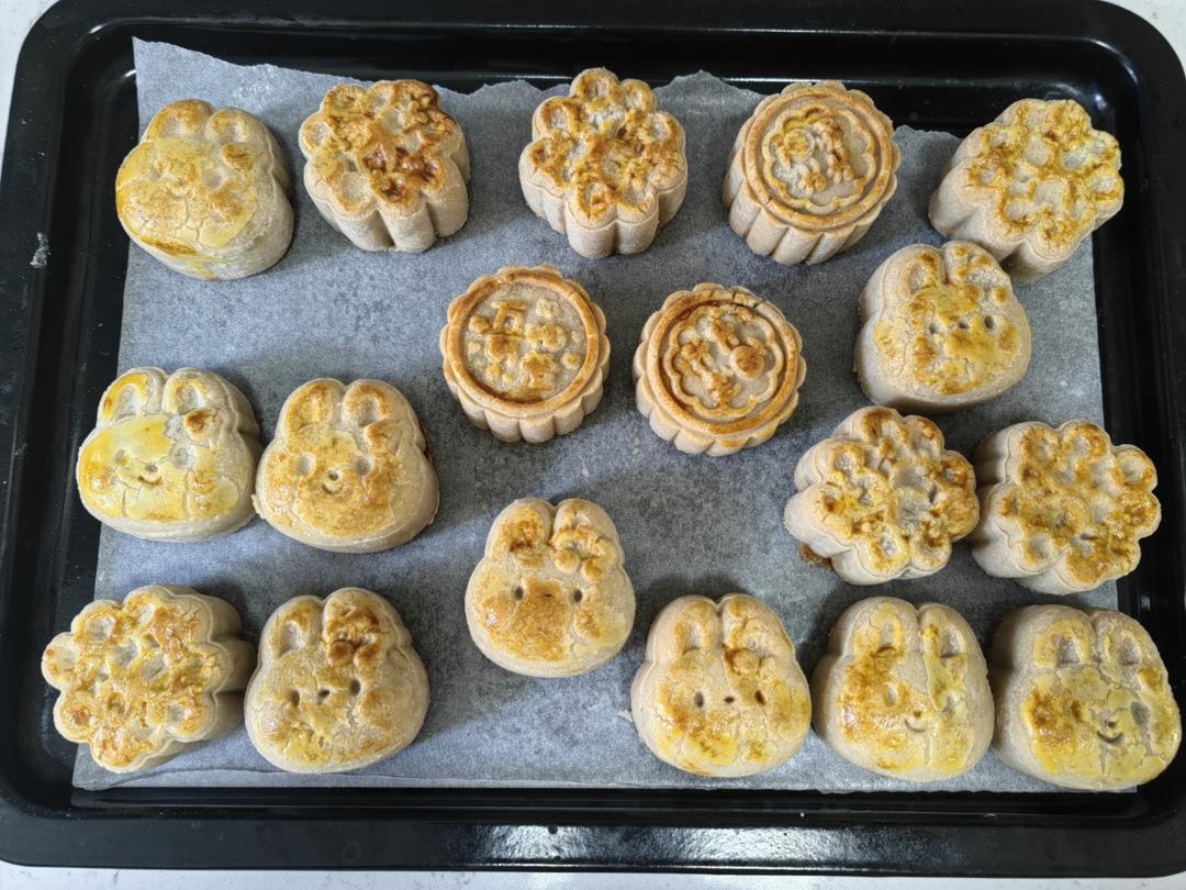 广式月饼（不需要转化糖浆和枧水）——中式茶点和甜品（二十）