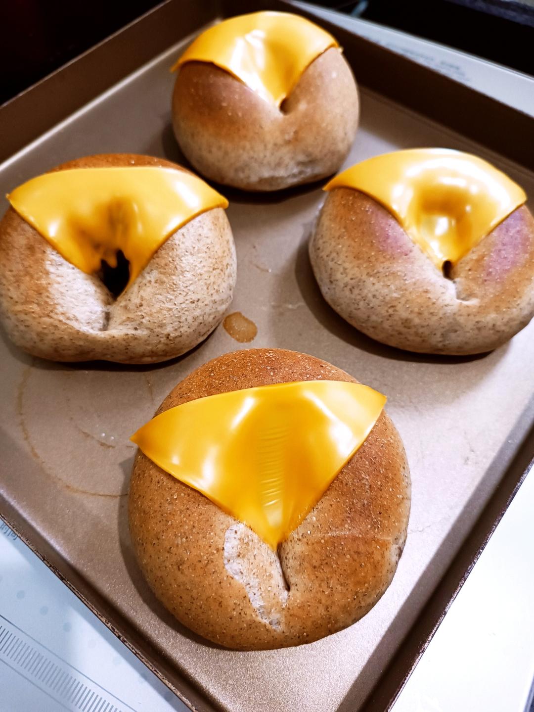 胡萝卜玉米金枪鱼芝士贝果🥯咸口多肉馅料