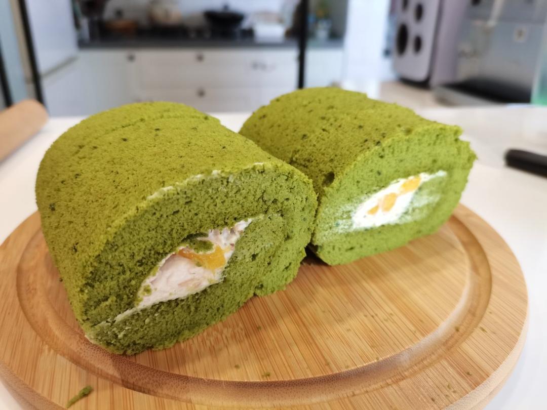 一卷就成功的抹茶蛋糕卷