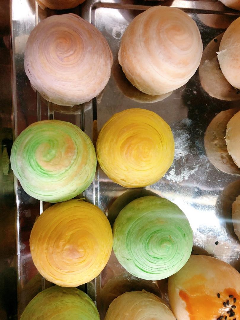 紫薯芋泥蛋黄酥