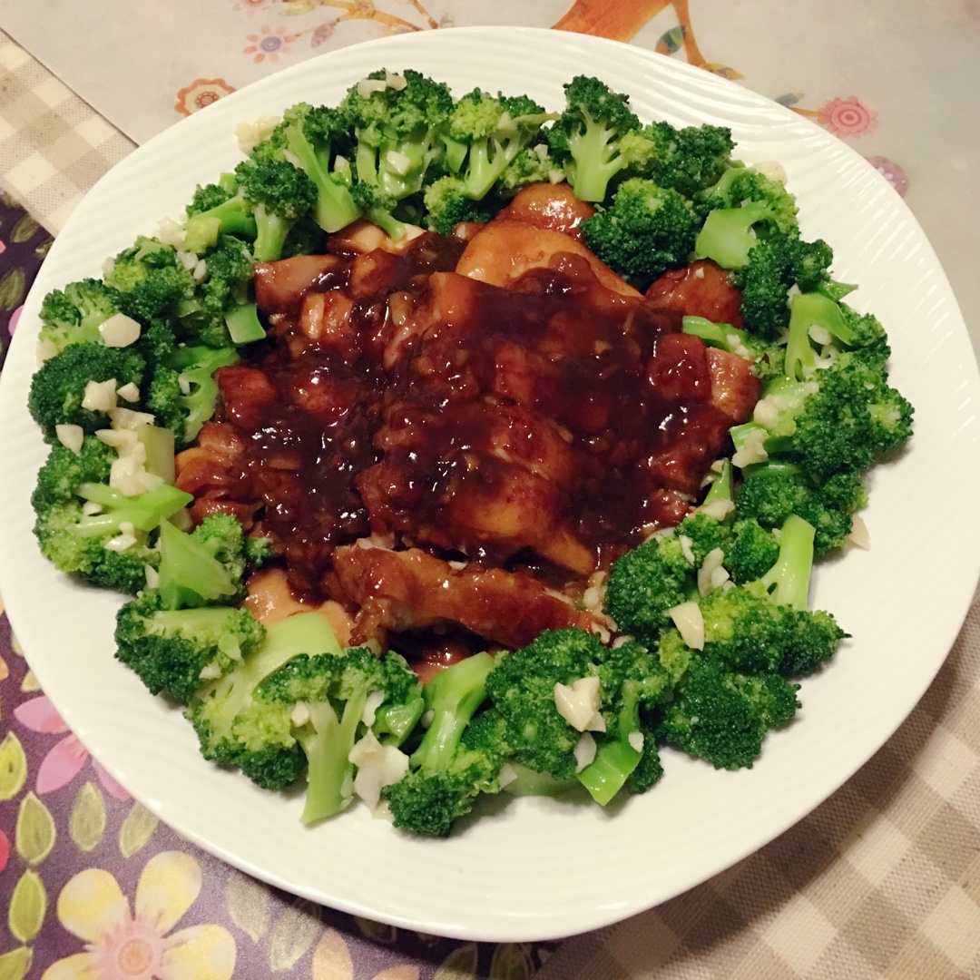 叉烧鸡腿