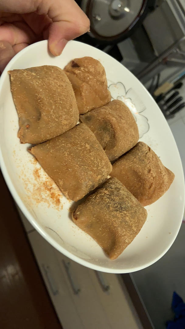 传统小吃：驴打滚