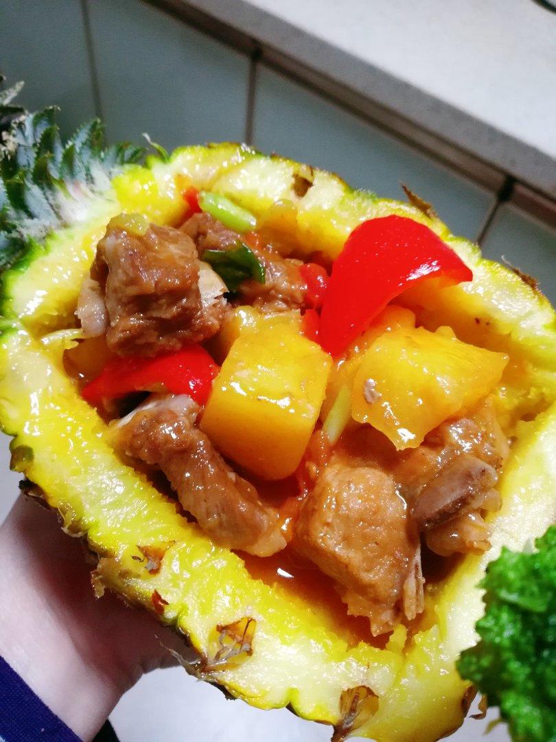 菠萝炒排骨