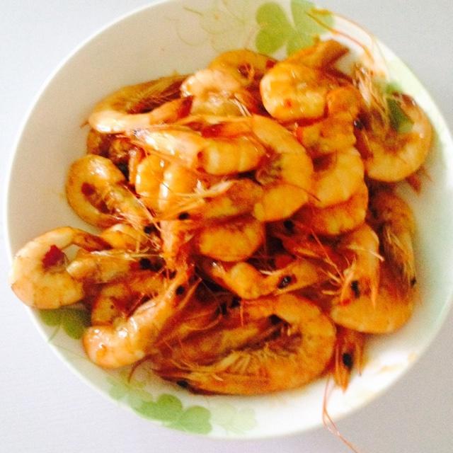 泰国辣酱油焖大虾