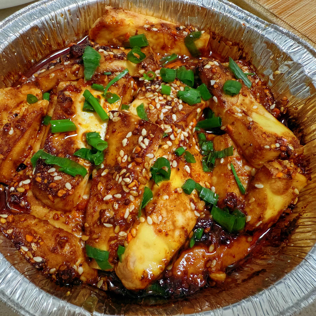 铁板豆腐（空气炸锅版）