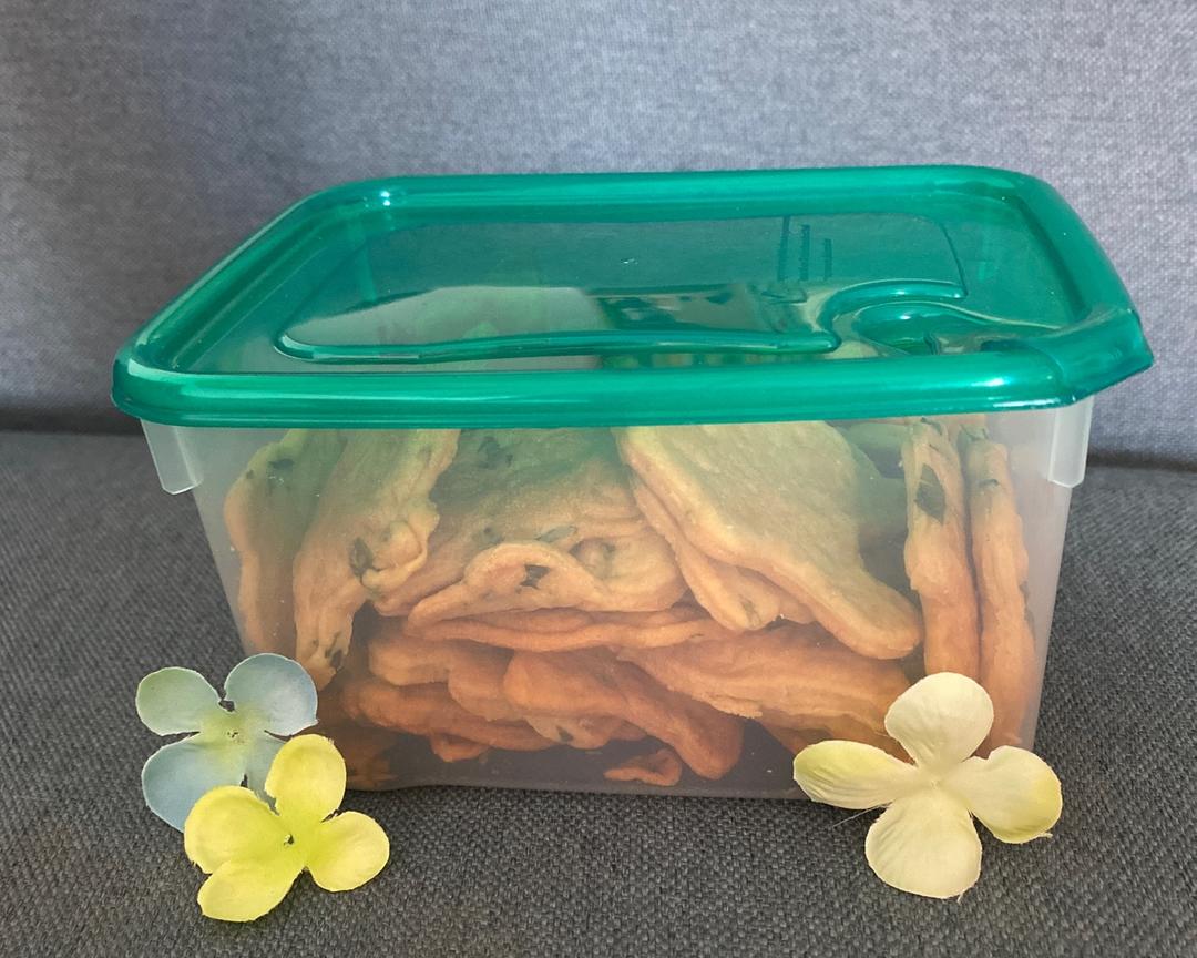 卡通香葱味苏打饼干😋