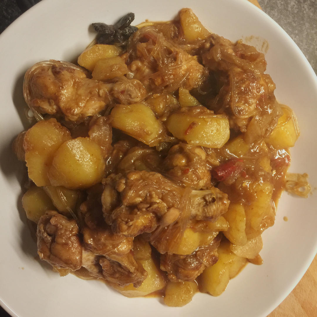红烧土豆炖鸡腿