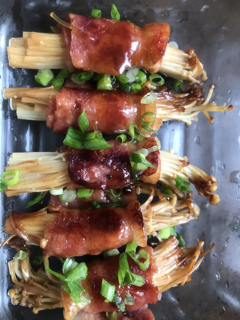 金针菇培根卷