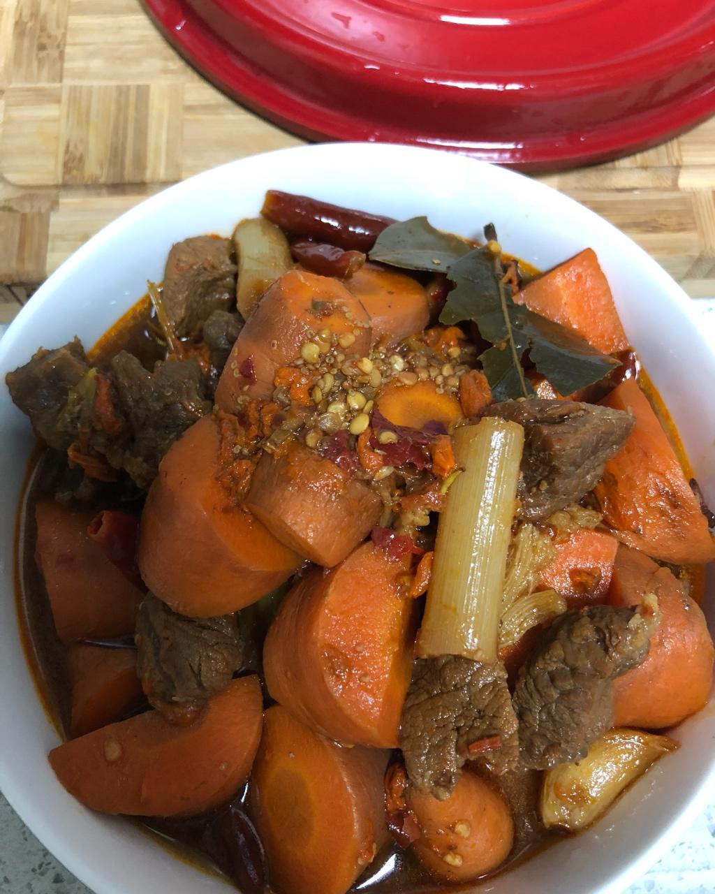 红焖孜然牛腱#秋季保胃战#