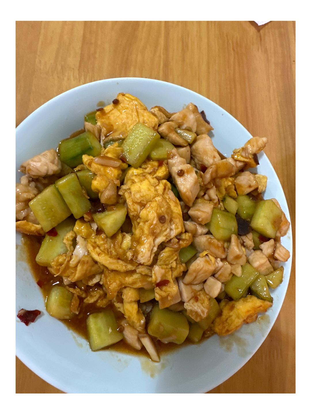 家庭版宫爆鸡丁，简单好吃特别下饭