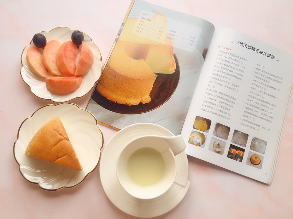 视频菜谱:原味戚风蛋糕8寸戚风蛋糕不裂
