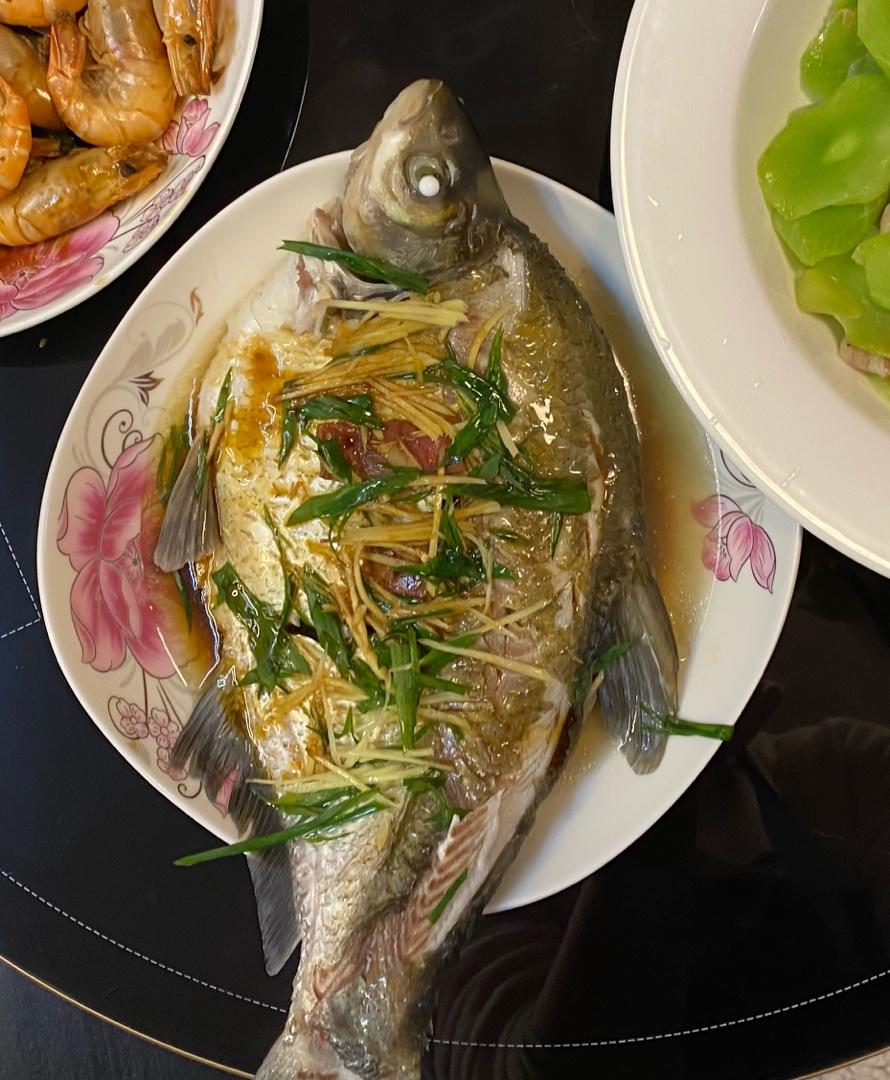 清蒸鱼（桂鱼、鲈鱼、多宝、鳊鱼均适用）
