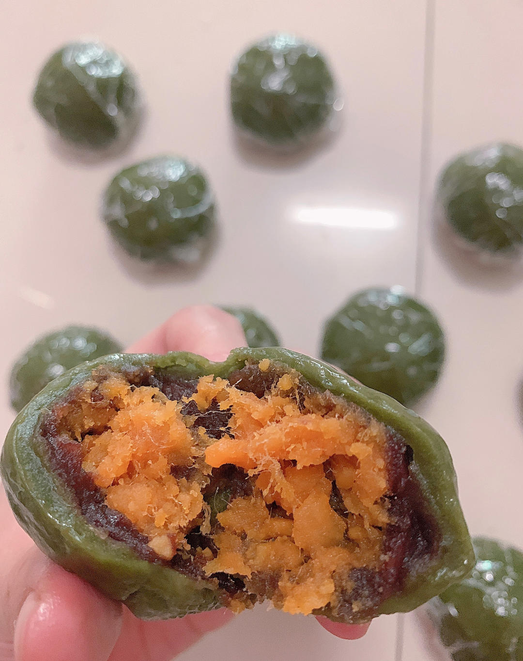 香糯可口的青团