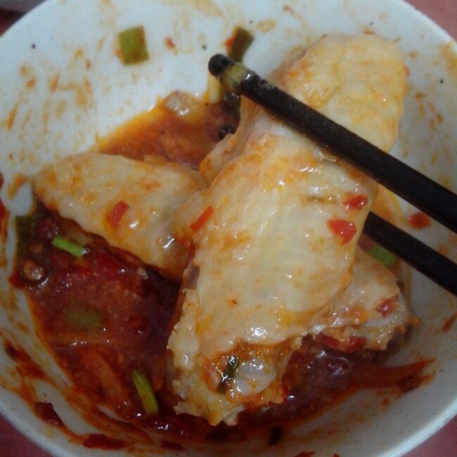 豆瓣酱蒸鸡翅