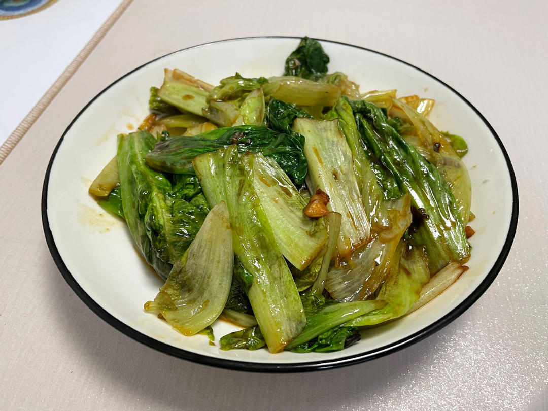 小炒生菜太好吃