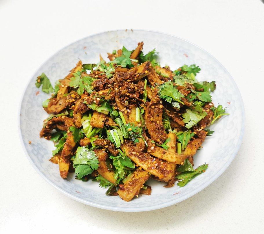 干煸手撕杏鲍菇
