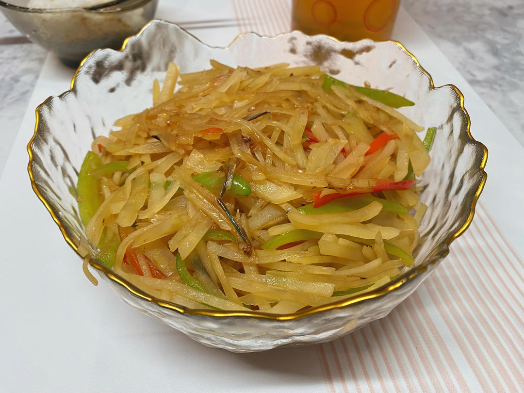 【下饭】酱油土豆丝