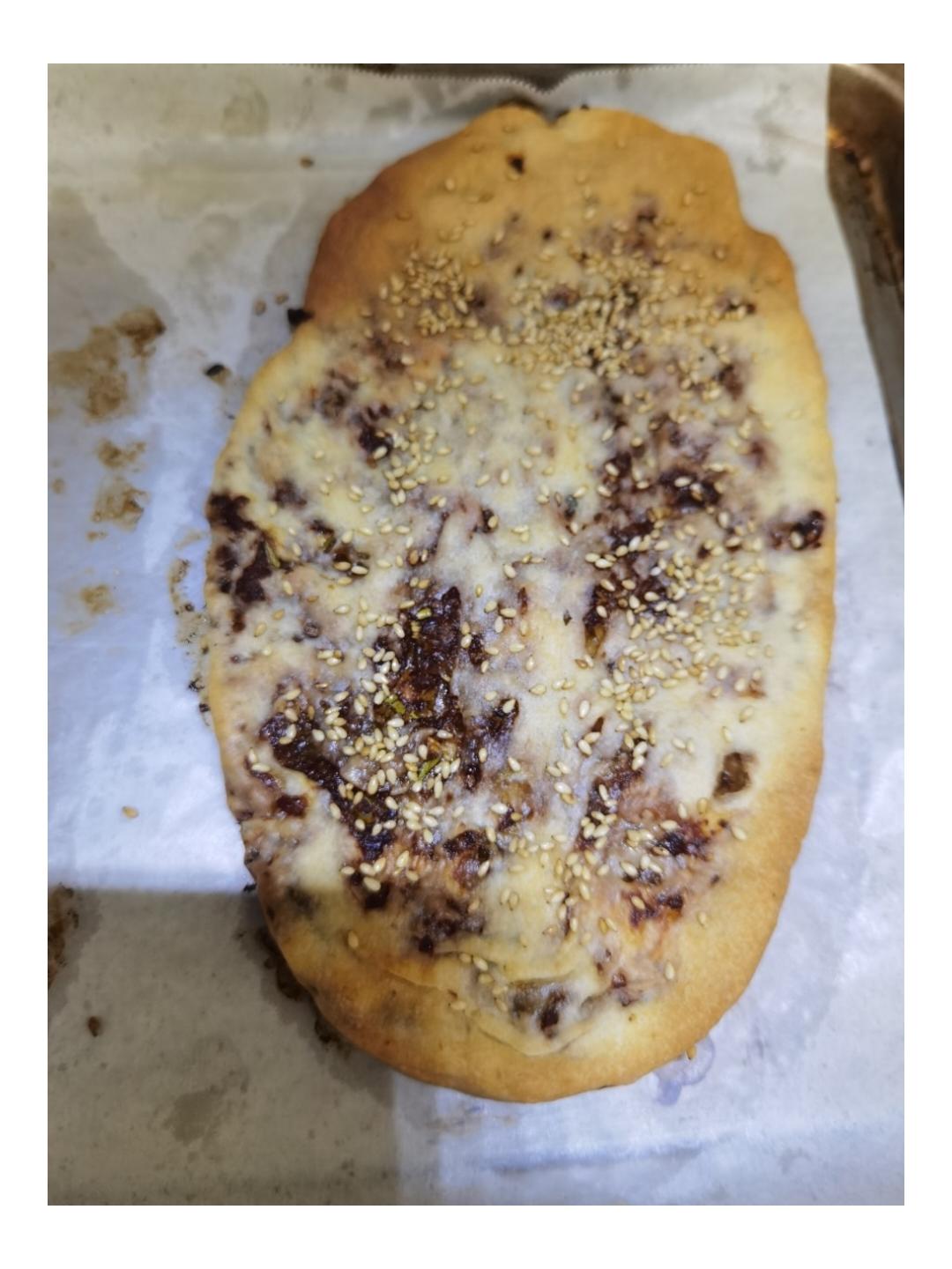 烤箱版鲜肉锅盔