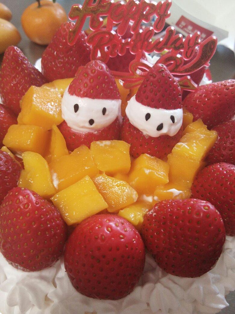 ⛄️草莓奶油蛋糕