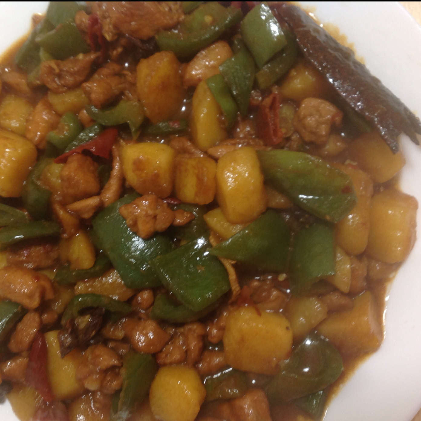 新疆大盘鸡 一个人的小盘鸡