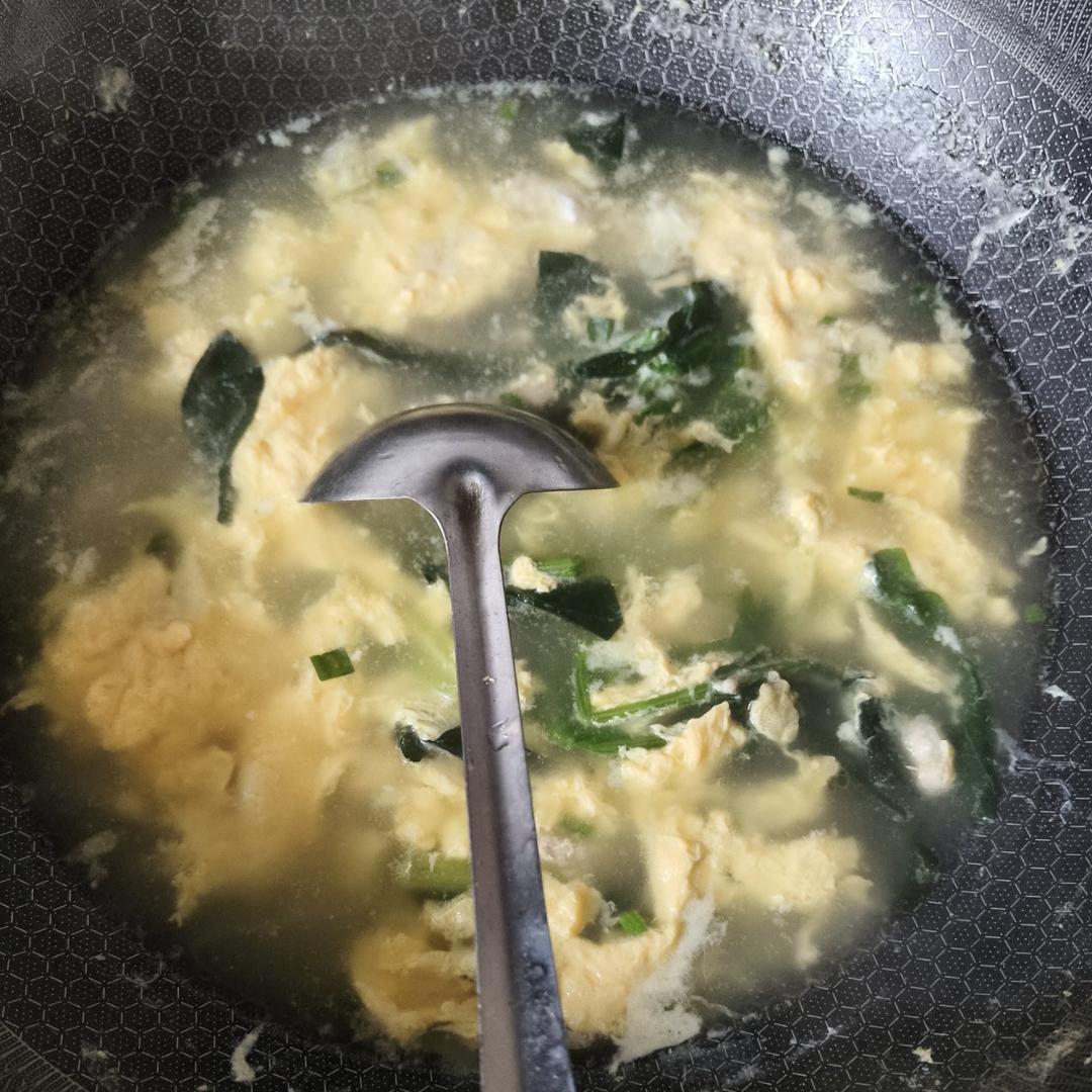 菠菜蛋花汤