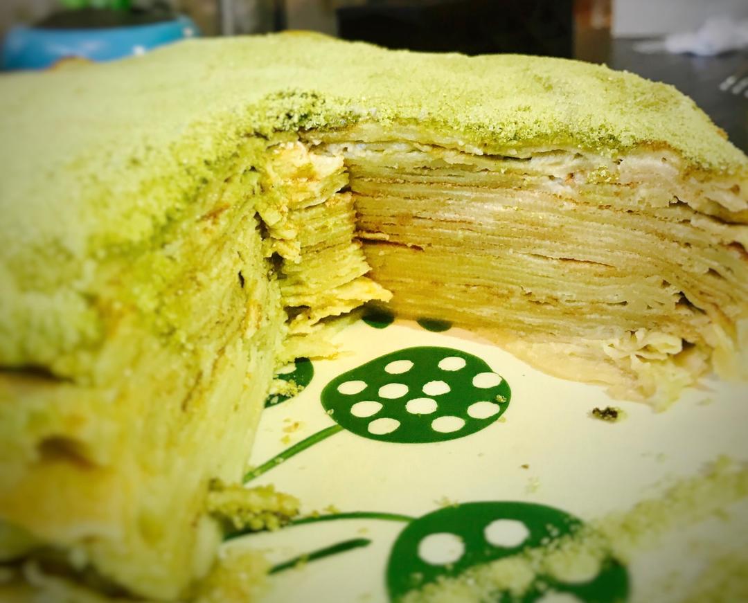 抹茶千层蛋糕（转自Amanda的曼食慢语）