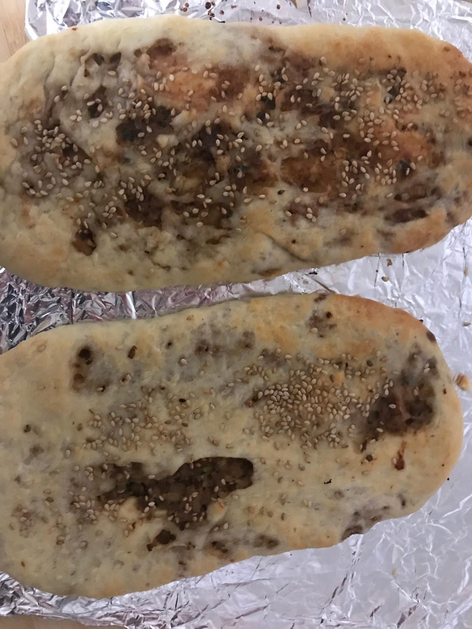烤箱版鲜肉锅盔