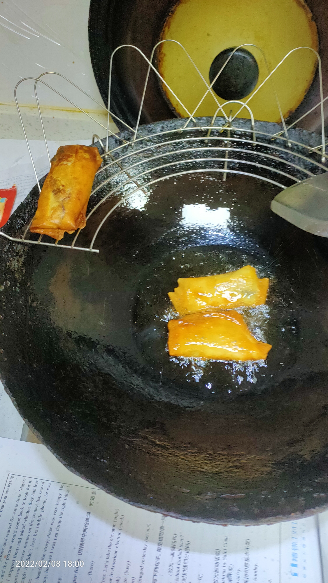 炸春卷 上海虾仁版的做法