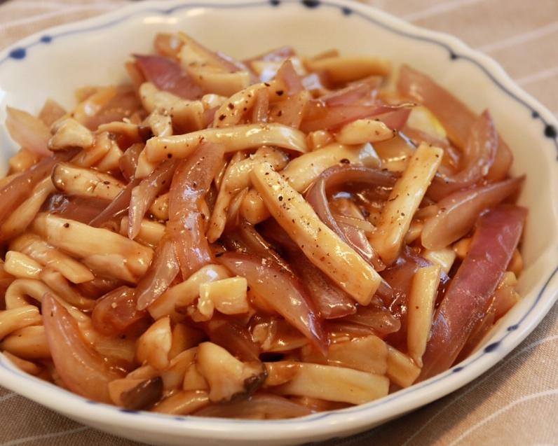 健康低卡家常菜——洋葱杏鲍菇的做法