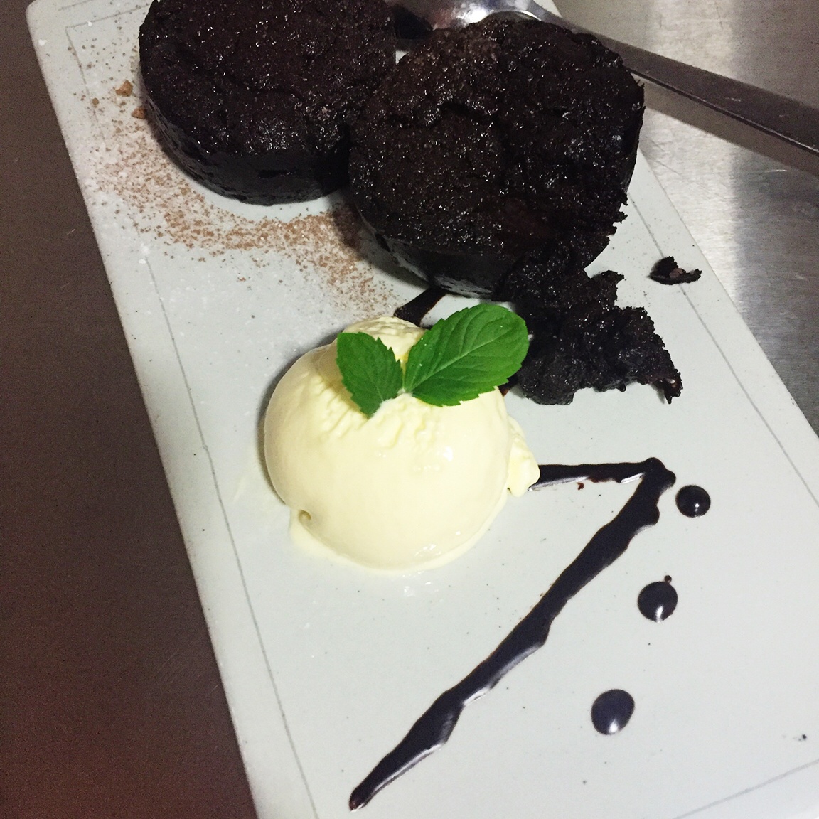 熔岩巧克力蛋糕