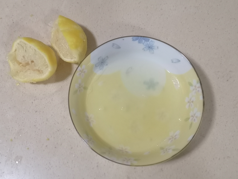 柠檬蛋糕卷｜风炉两层同烤的做法 步骤2