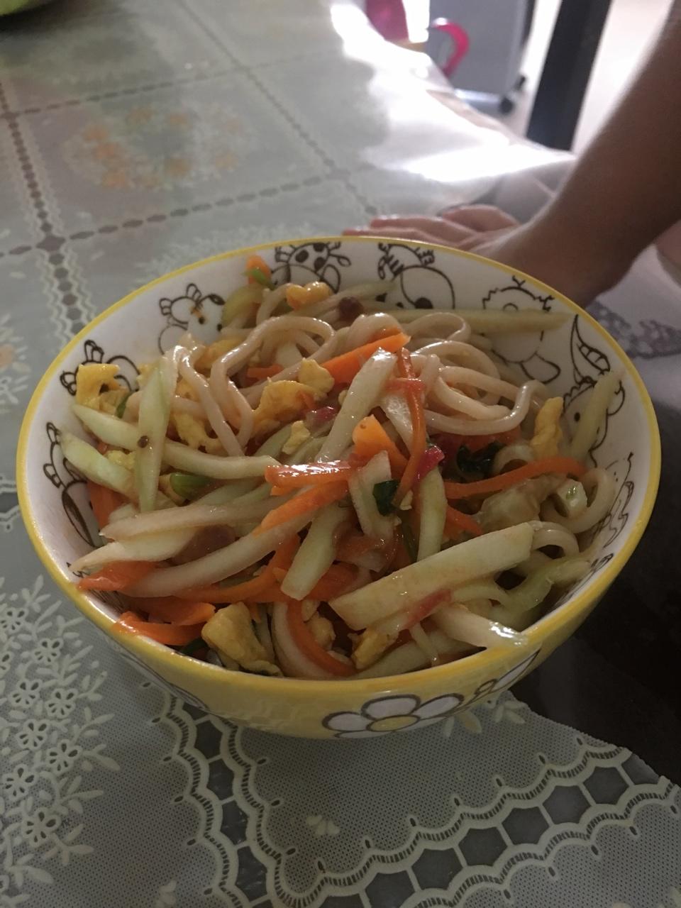 夏日快手凉拌面