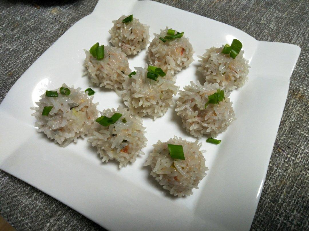蒸糯米丸子