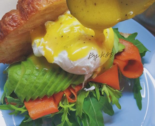 快手早餐-班尼迪克蛋的做法