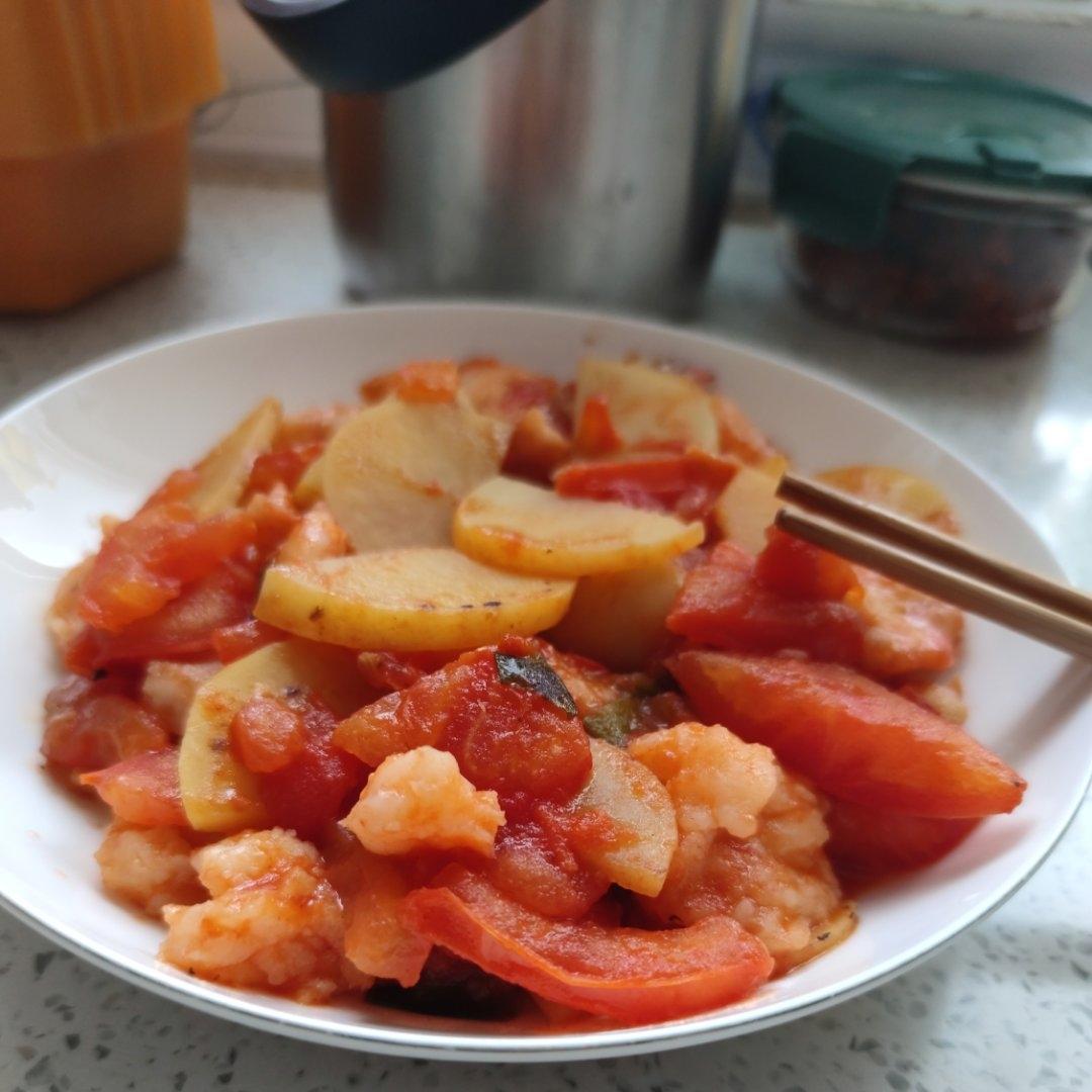 西红柿炒土豆