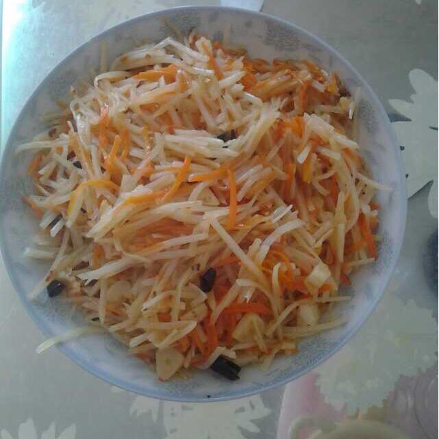 醋溜土豆丝