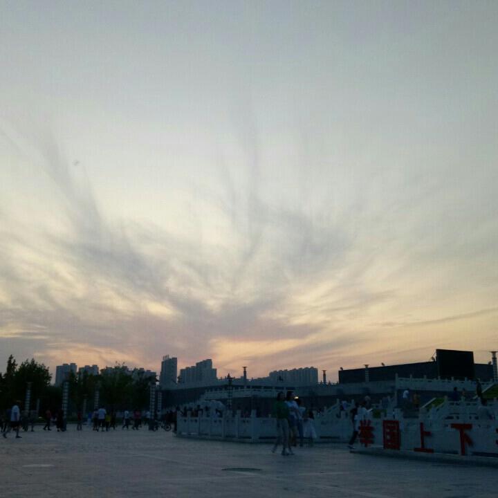 晚霞映像