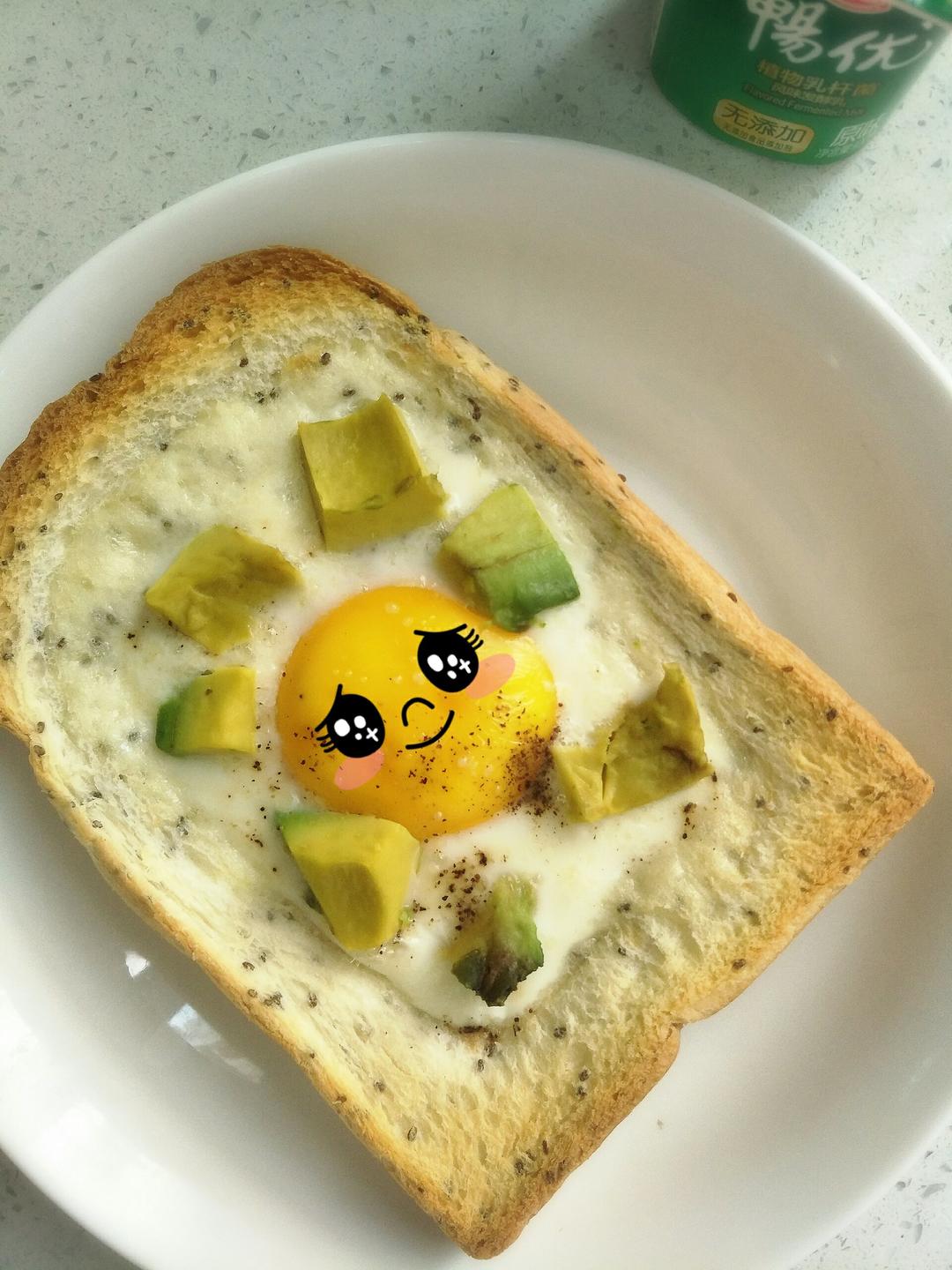 鸡蛋芝士烤吐司