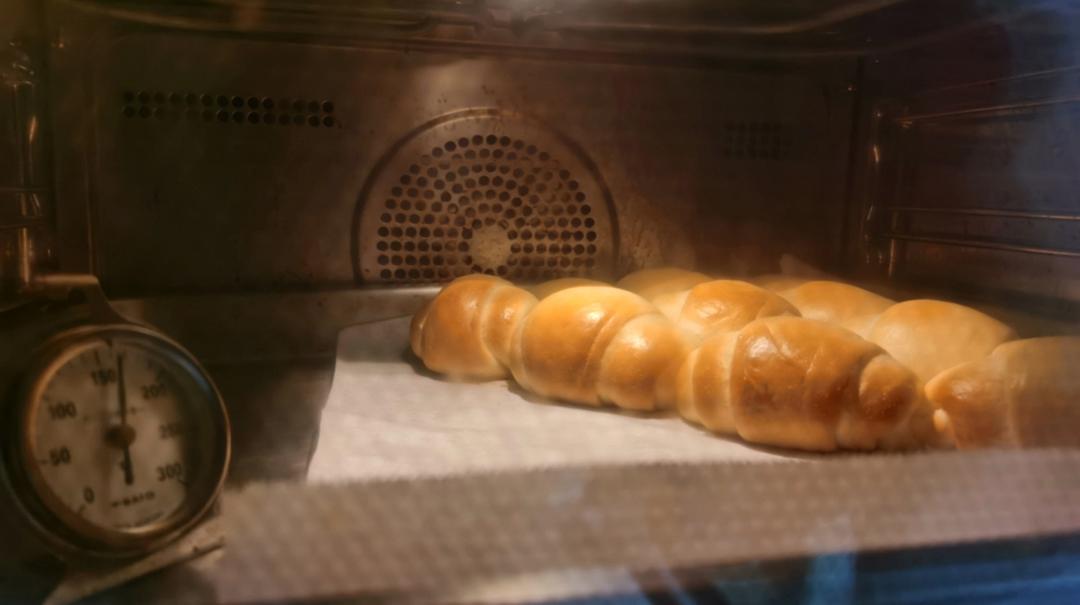 牛奶面包卷（直接法）