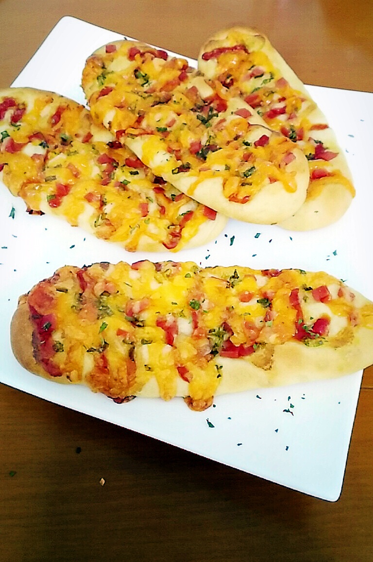 香葱芝士面包条