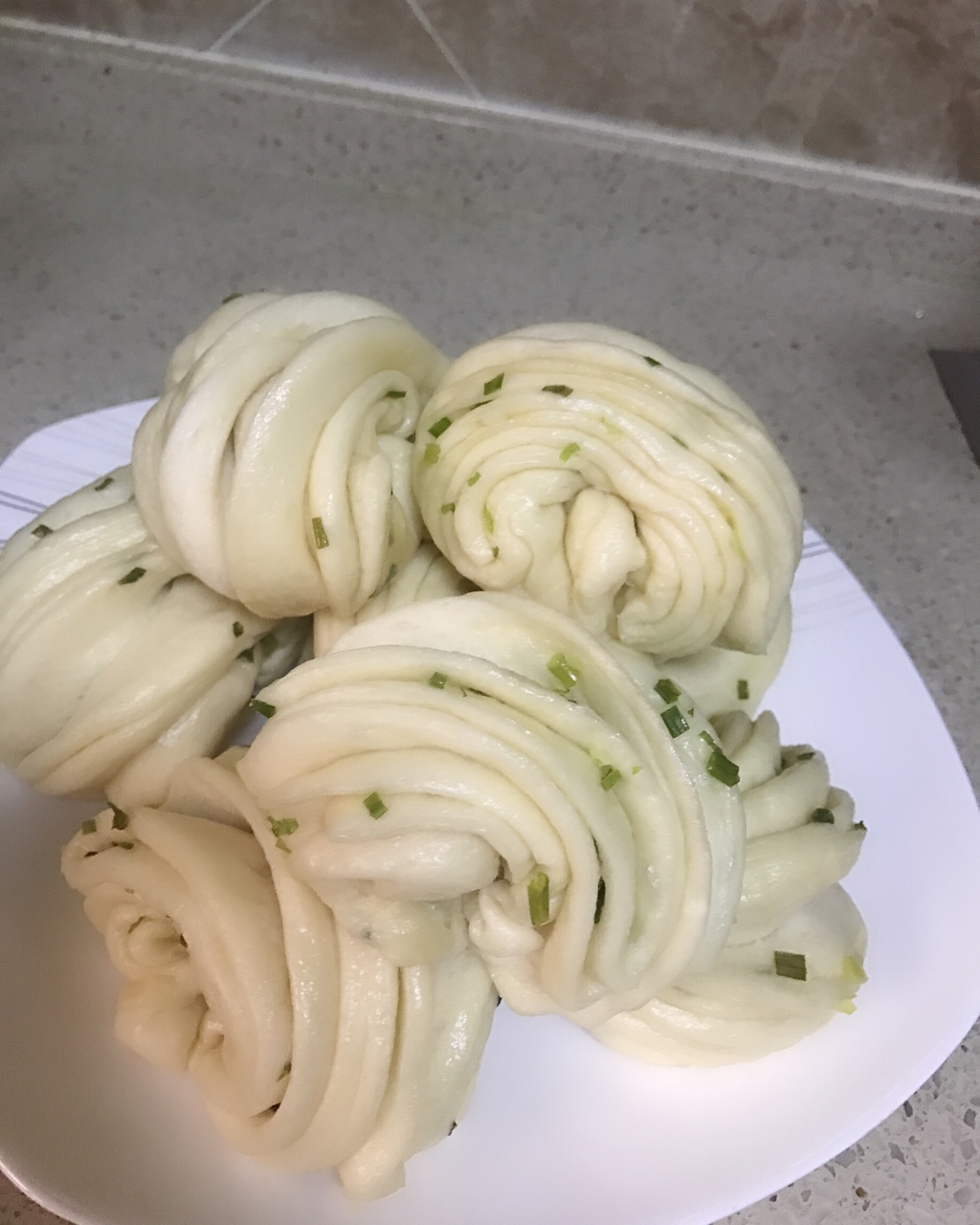 葱油花卷 Steamed Roll