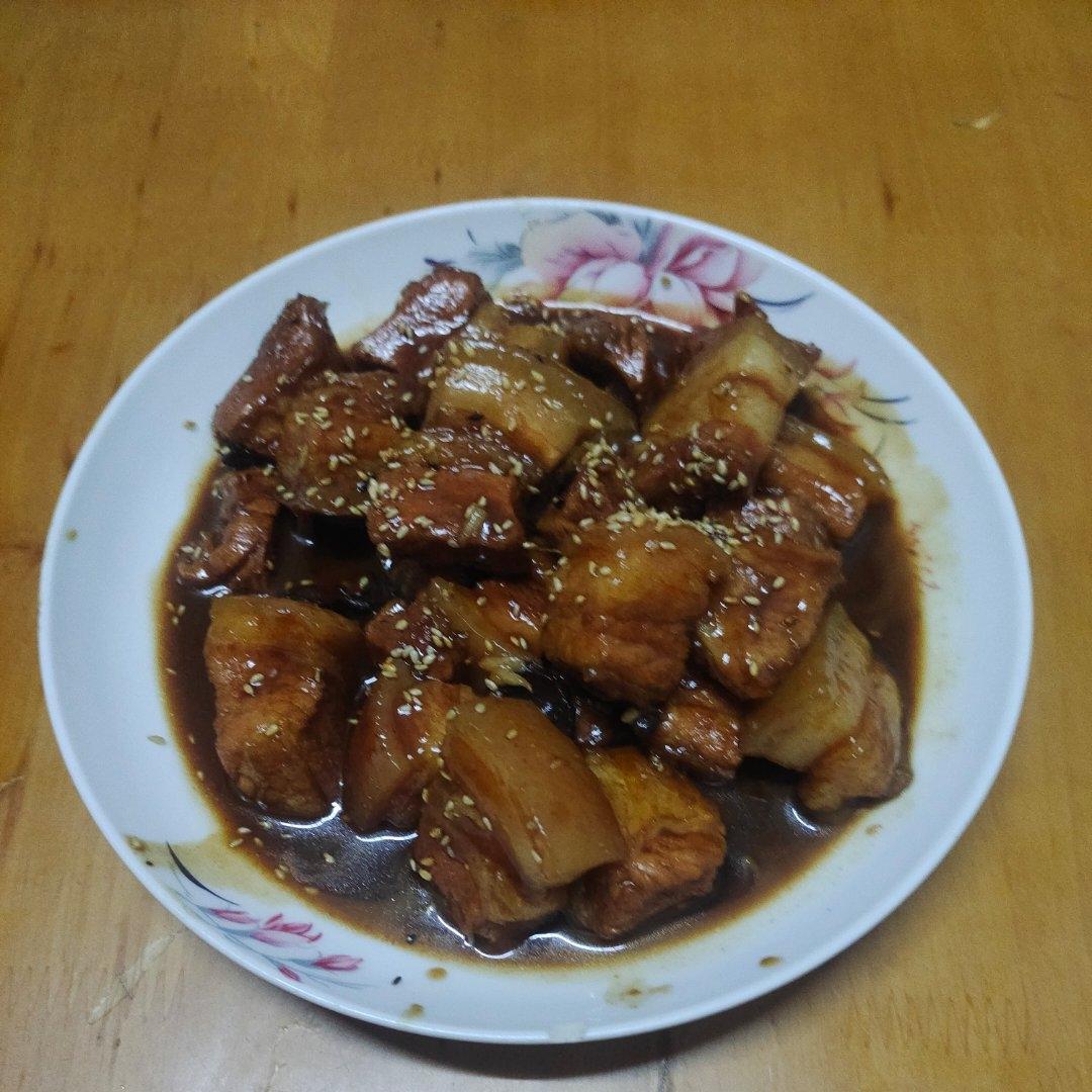不焯水不放油的家常红烧肉