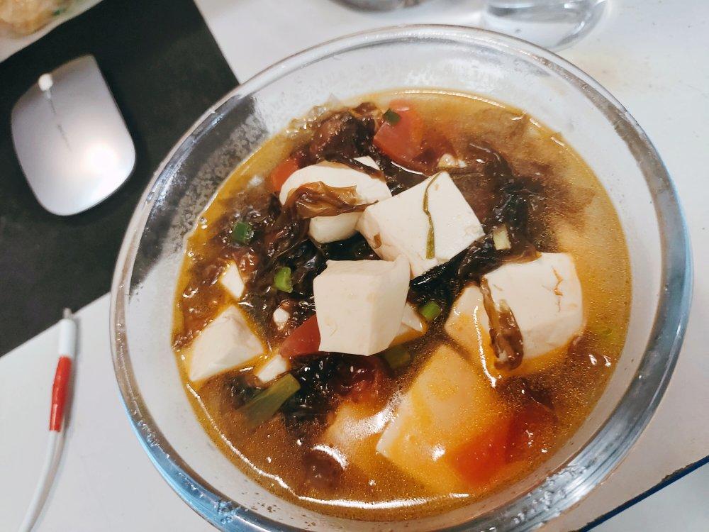 紫菜番茄豆腐汤
