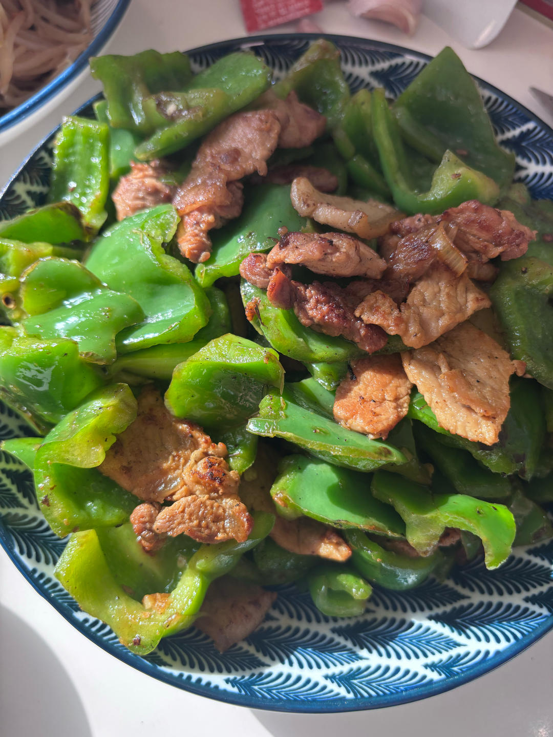 【甜椒炒肉】