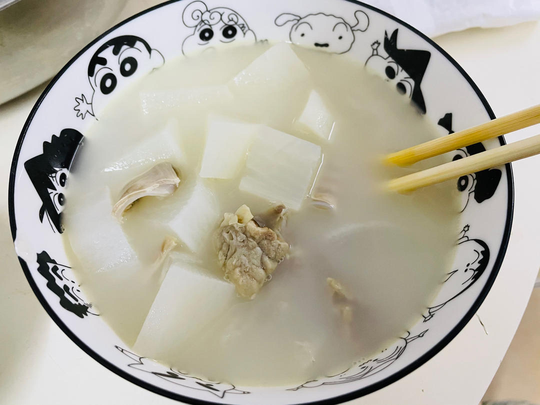 白萝卜猪肺汤--松下SR-ANY151-P IH变频电饭煲